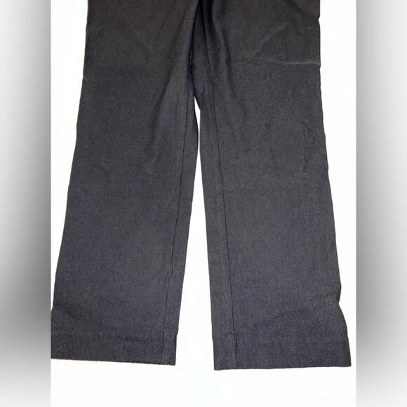 JM Collection Women Size Large Black Slim Leg Tummy Control Pants Zip Up Large - Picture 3 of 10